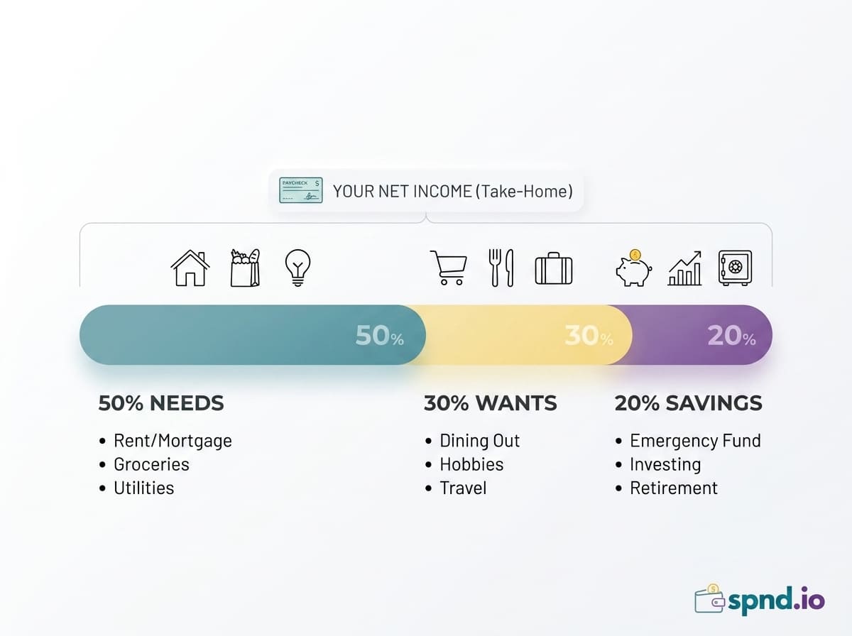 50/30/20 Rule: Gross or Net Income? The Right Way to Calculate It