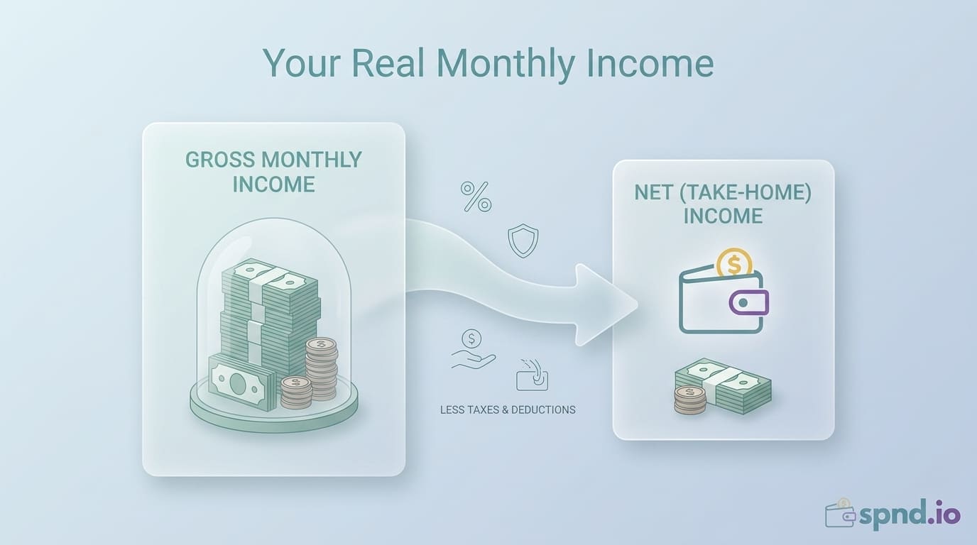 How to Calculate Your Net Monthly Income (USA & Canada)